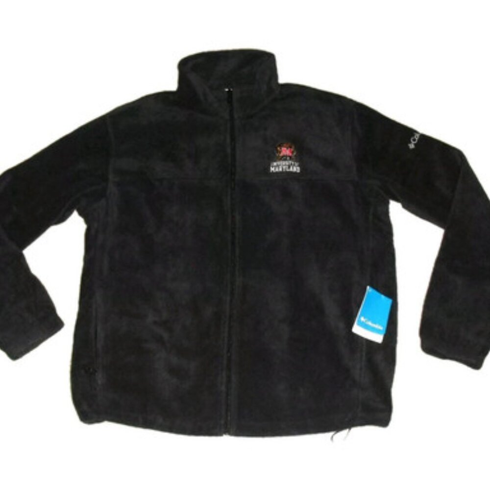 Black Columbia Full-Zip Fleece Jacket